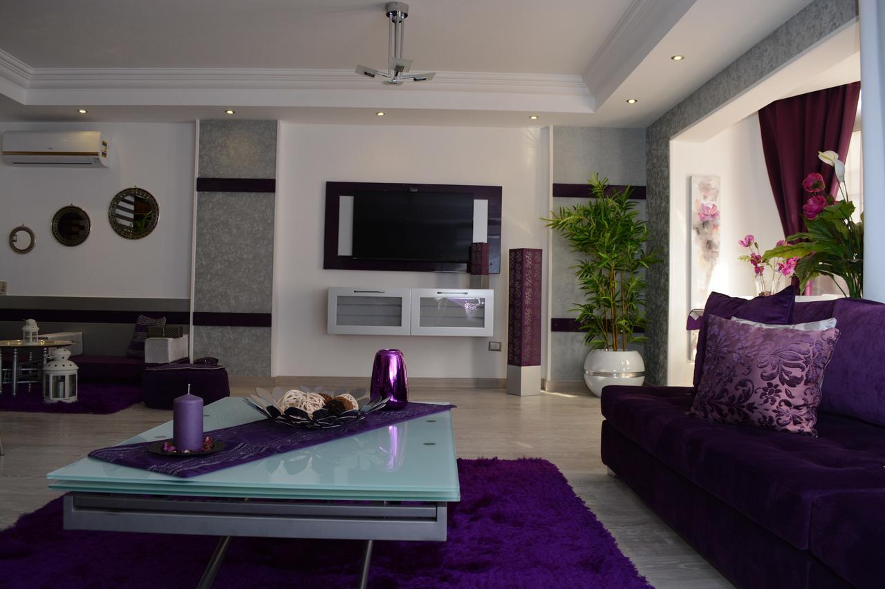 Luxury Nile Maadi Cairo Apartment ภายนอก รูปภาพ