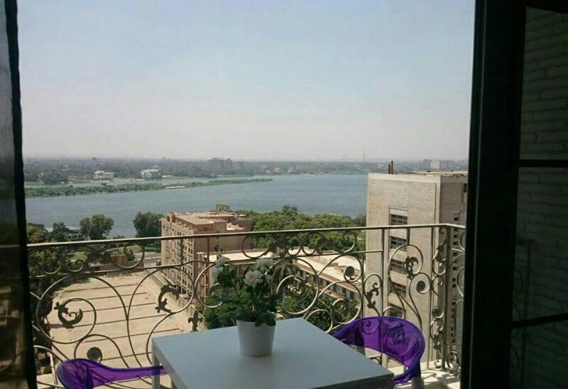Luxury Nile Maadi Cairo Apartment ภายนอก รูปภาพ